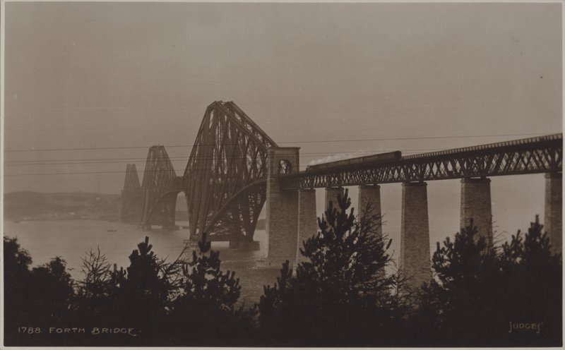 Forth Bridge (m/w kuva) 作： （後）イギリスの写真家