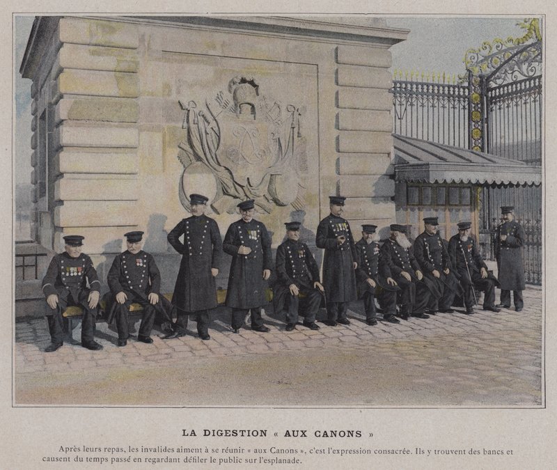 La Digestion "aux Canons" (カラー写真) 作： （後）フランスの写真家