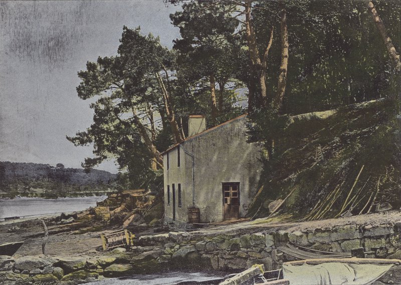 Le Loch, a Auray (カラー写真) 作： （後）フランスの写真家