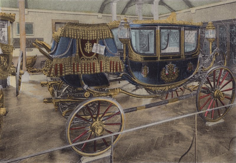 Voiture du Czar, 皇帝の馬車（カラー写真 作： （後）フランスの写真家