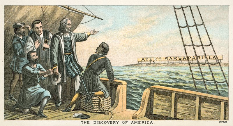 アメリカの発見 作： アメリカの学校