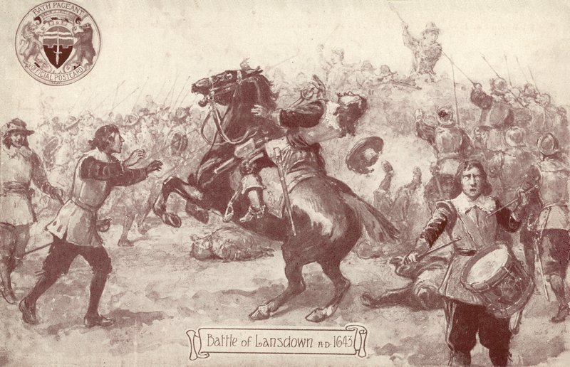ランズダウンの戦い、AD 1643 作： 英語学校
