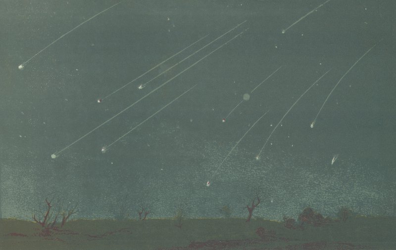 1866年11月の流星群 作： 英語学校