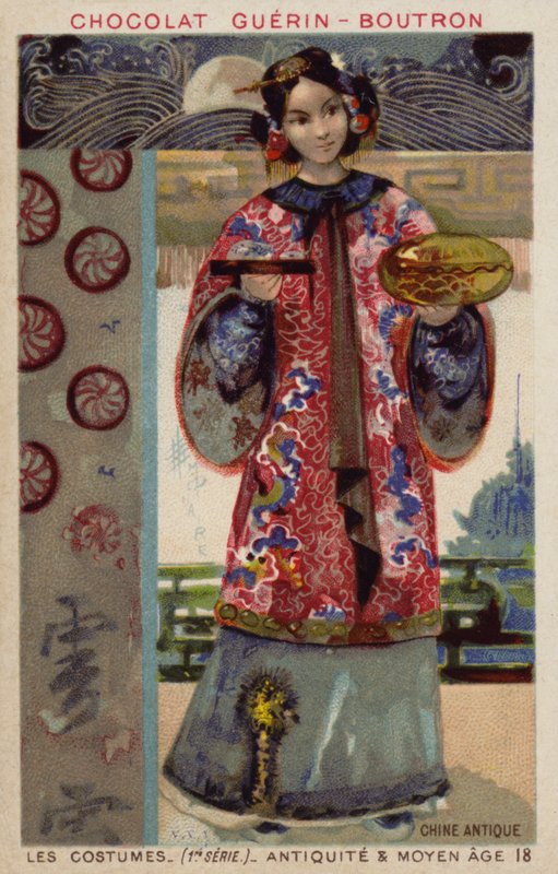 古代中国の衣装 作： フランス語学校