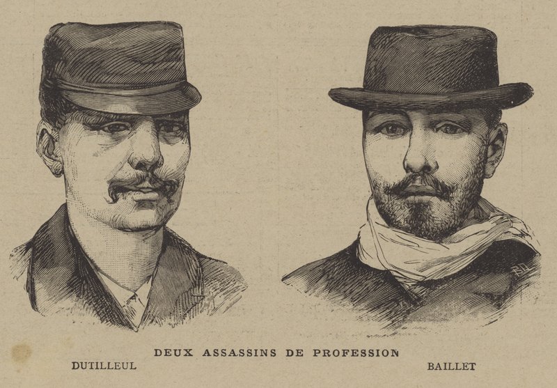 職業別の2人の殺人者 作： フランス語学校