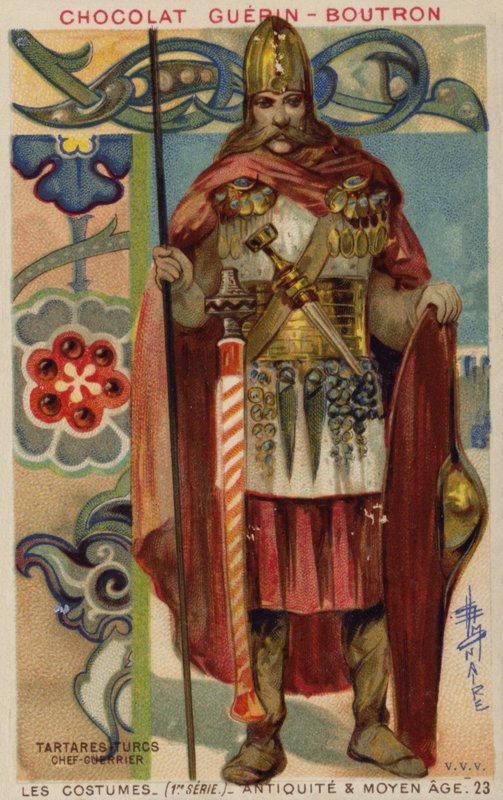 トルコのタルタル戦士長 作： フランス語学校