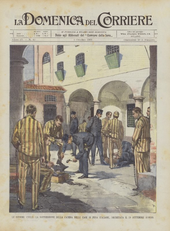 民事改革、イタリアのペナルティハウスでのチェーンの抑制、昨年9月20日発令 作： アキレ・ベルトラーメ