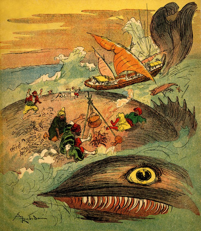 船乗りシンドバッド（シンドバッド）-千夜一夜物語（1001）-彼の冒険を