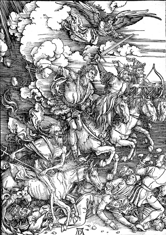メズコ リビングデッド ドールズ ヨハネの黙示録の四騎士 pestilence Albrecht_Duerer_-