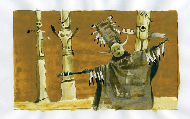 シャーマン絵画 Alessandro_Lonati_-
