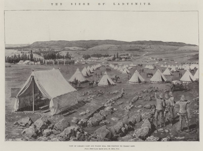 Ladysmith lithoの包囲 作： アメディー・フォレスティエ