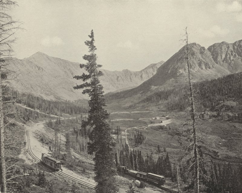コロラド州Fremont Pass（モノクロ写真 作： アメリカの写真家（後）