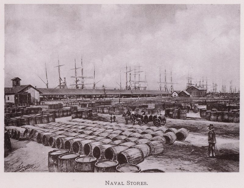 Naval Stores (bw photo) 作： アメリカの写真家（後）