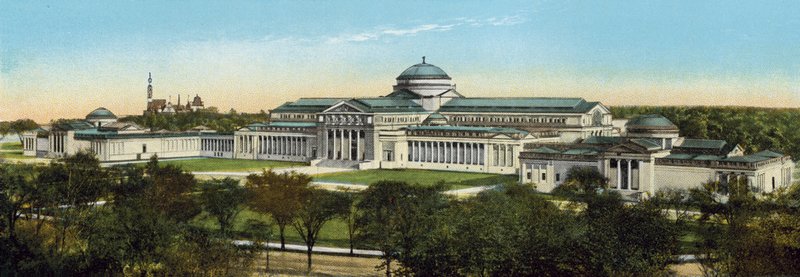 ジャクソンパークのオールドフィールド博物館（カラー写真） 作： アメリカの写真家