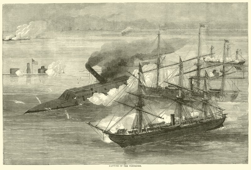 1864年8月のテネシー州の捕獲 作： アメリカの学校