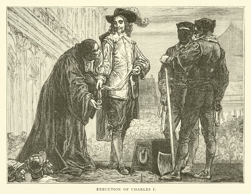 チャールズ1世の処刑 作： アメリカの学校