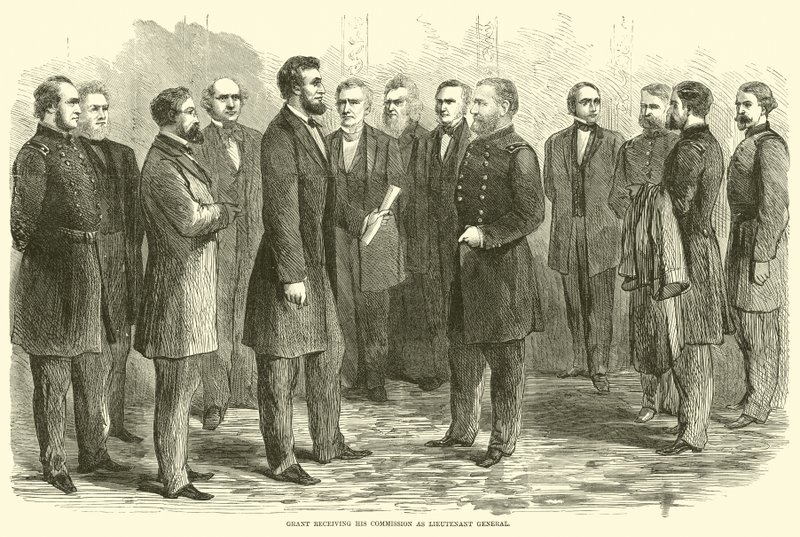 グラント中将、1864年5月 作： アメリカの学校