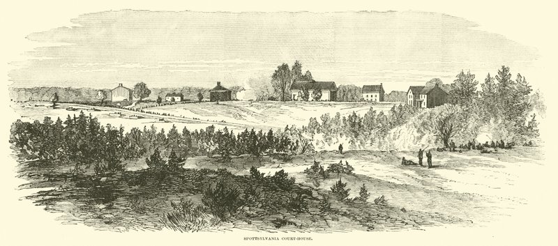 Spottsylvania Court-house、1864年5月 作： アメリカの学校