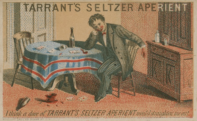 Tarrants Seltzer Aperient、トレードカード 作： アメリカの学校