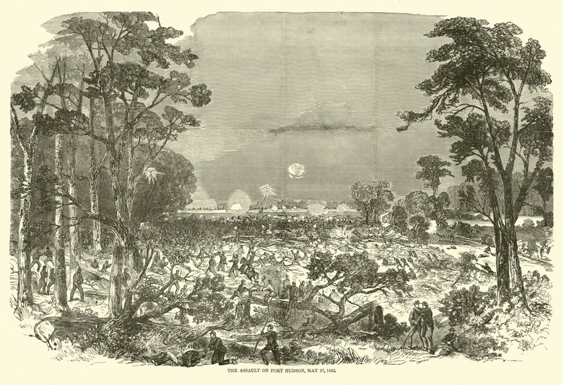 1863年5月27日、1863年5月のポートハドソンへの攻撃 作： アメリカの学校