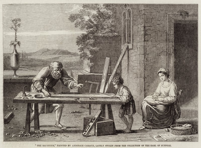 狂信者 作： Annibale Carracci