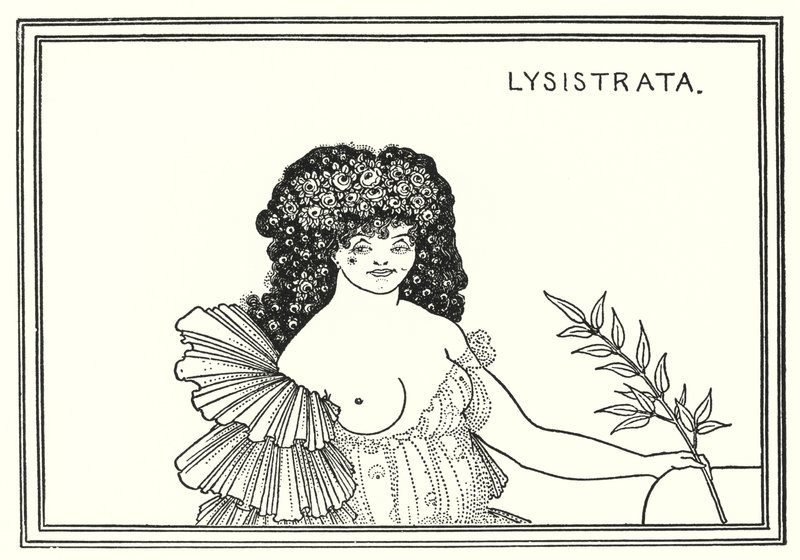 Lysistrata 作： オーブリービアズリー
