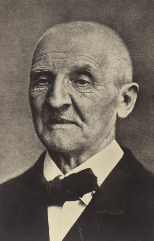 アントン・ブルックナー、オーストリアの作曲家（1824-1896）。 作： オーストリアの写真家