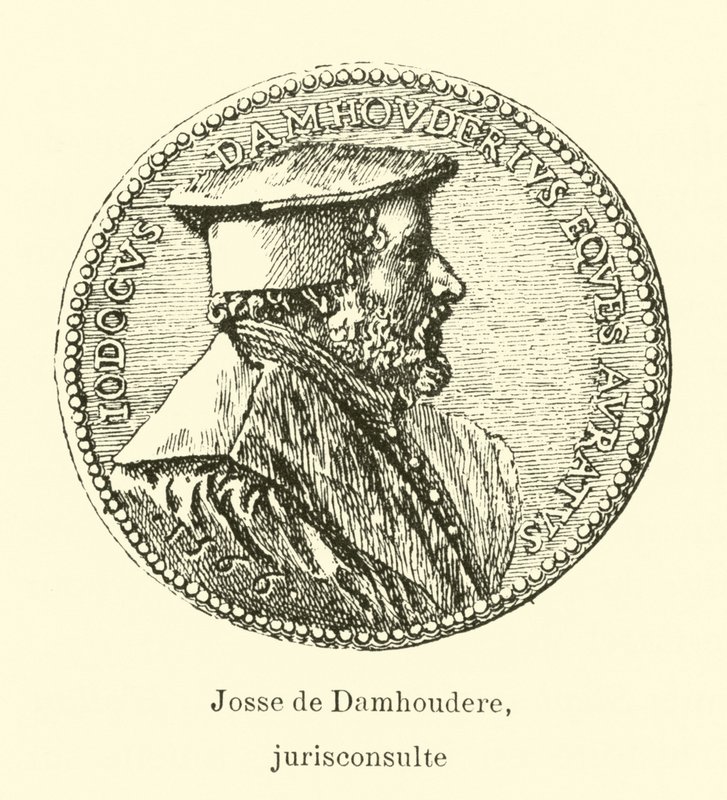 Joos de Damhouder、フランドルの弁護士 作： ベルギーの学校