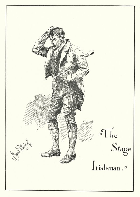 The Stage Irish-man (e.g. engraving) 作： バーナード（後）パートリッジ