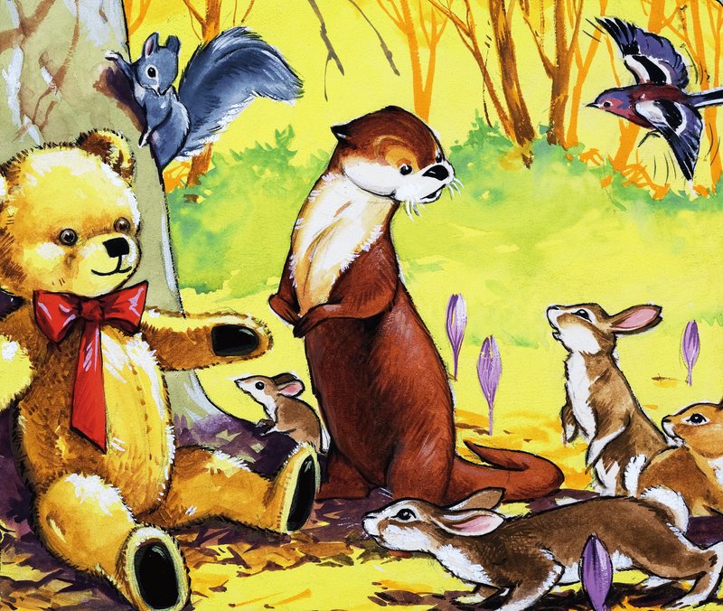カワウソのフリップテイル 作： バート・フェルステッド