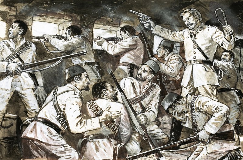 犯罪の現場帝国を失った戦い 作： CL ダウティ