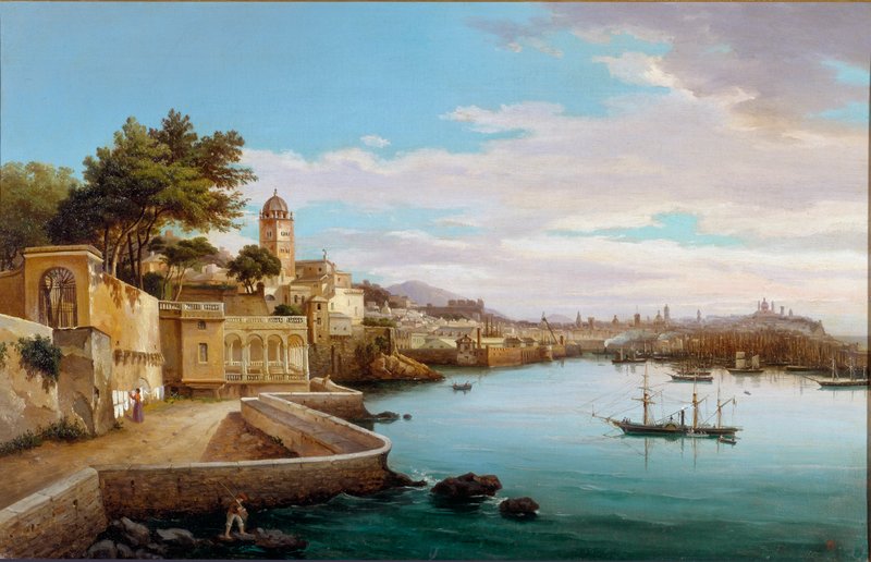 イタリアの港 Cambiaso_-