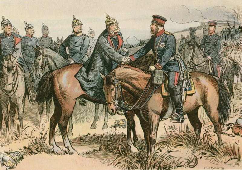 1866年、プロイセン国王であり、最初のドイツ皇帝ウィルヘルム1