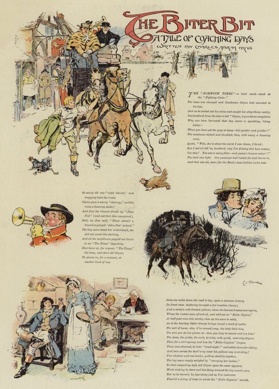 コーターデイズの物語、ビタービット（chromolitho） 作： チャールズ・エドモンド・ブロック