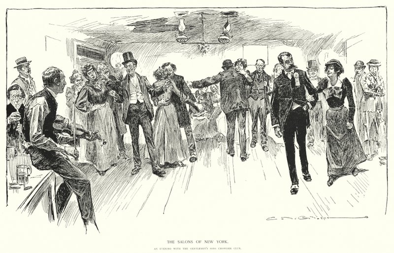 The Salons of New York, an evening with the Gentlemen