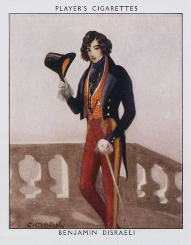 ベンジャミン・ディズレーリ(カラーリトグラフ)