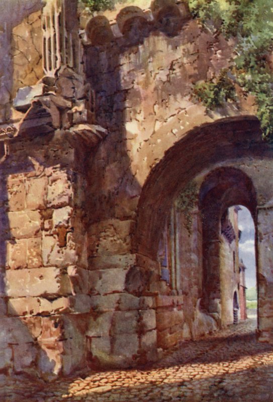 ローマと中世の遺跡、テッラチーナ 作： フォーミリ表彰者