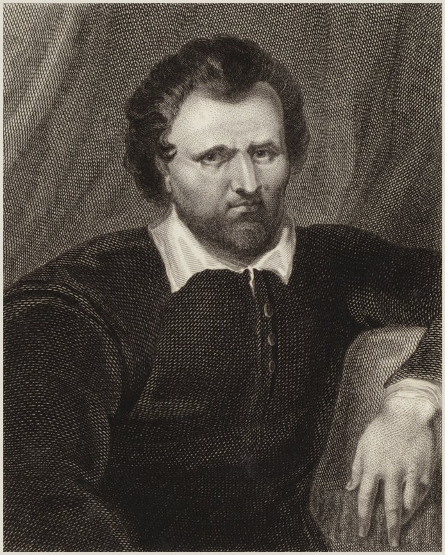 Ben Jonson  作： コーネリアス・ヤンセン・ヴァン・セウレン