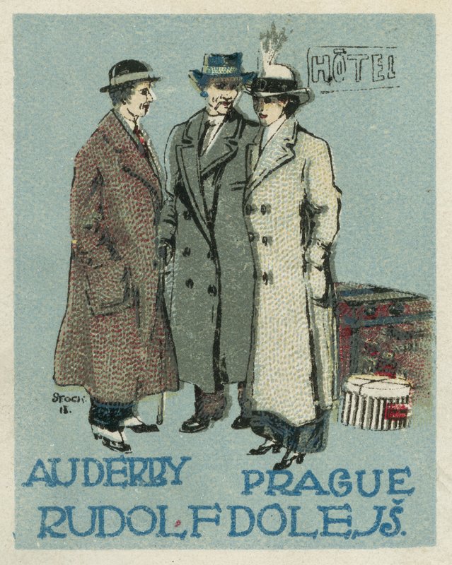 Au Derby Rudolf Doleファッション、プラハ 作： チェコ語学校
