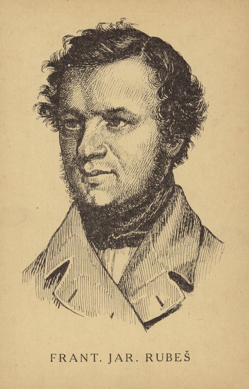 フランティシェクヤロミールルーベス（1814-1853）、チェコの弁護士、作家、脚本家 作： チェコ語学校