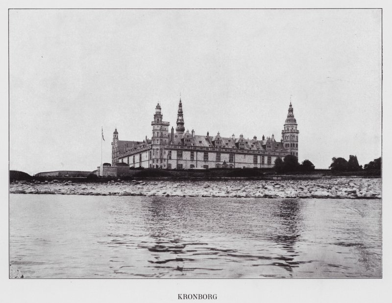 Kjobenhavn / Copenhagen: Kronborg (bw/photo) 作： デンマークの写真家