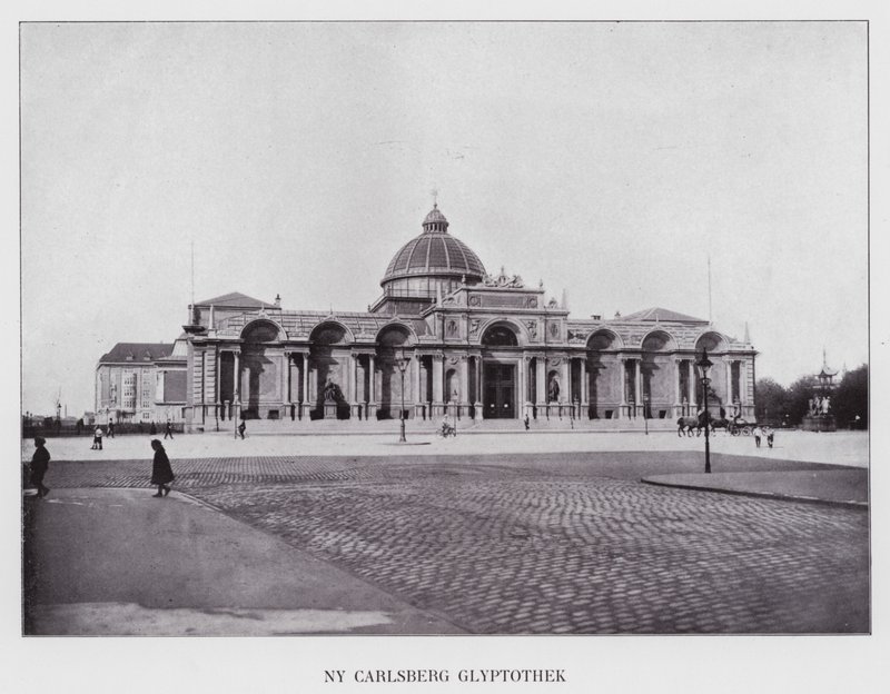 Kjobenhavn / Copenhagen: Ny Carlsberg Glyptothek (モノクロ写真) 作： デンマークの写真家