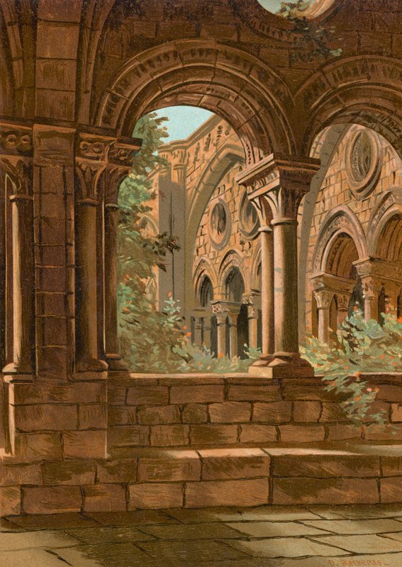 タラゴナのビザンチンの回廊 作： Dionisio Baixeras Verdaguer
