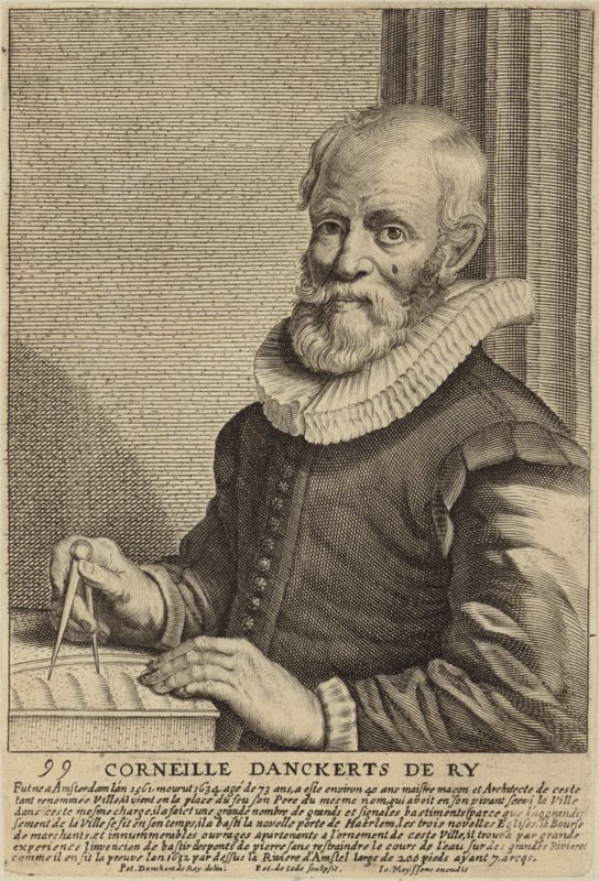 Cornelis Danckerts de Ryの肖像 作： オランダ語学校