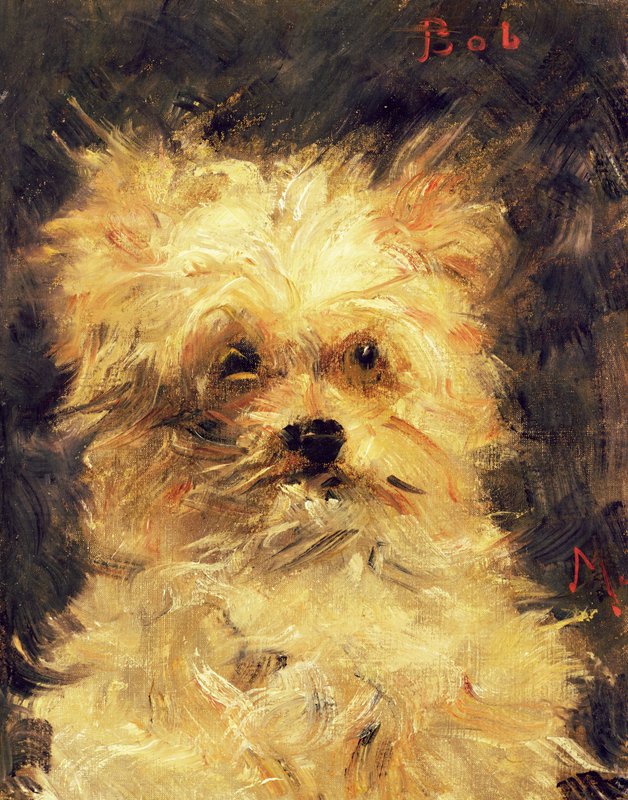 Edouard_Manet_-_Head_of_a_Dog_