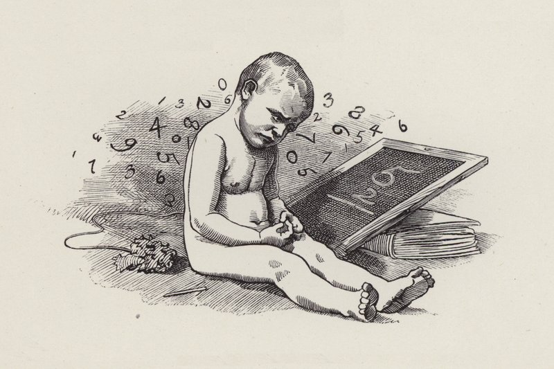 チャールズ・キングスレーの「The Water-Babies」のイラスト（彫刻）。 作： エドワード・リンリー（後）サンボーン
