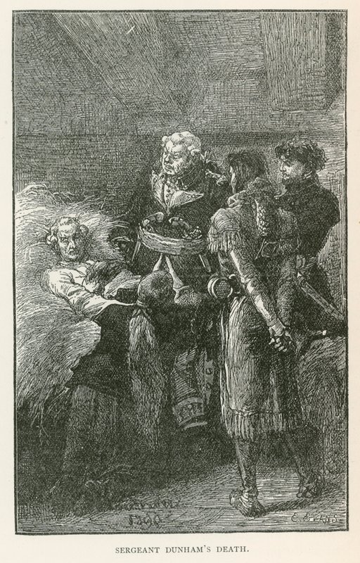 ダンハム軍曹の死（エングレーヴィング） 作： エルビロ・マイケル・アンドリオリ
