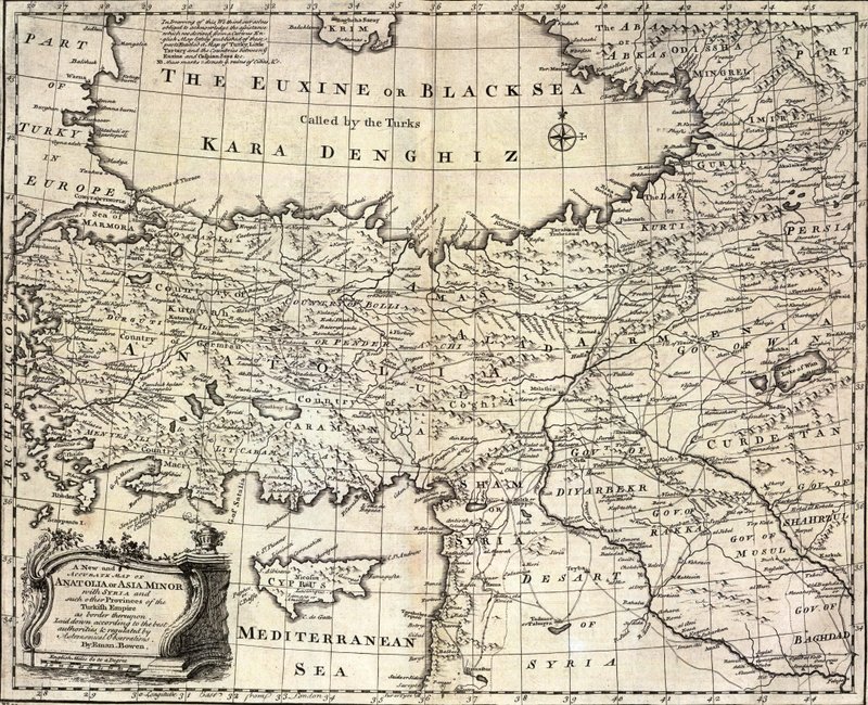 Emanuel Bowen - of Anatolia or 