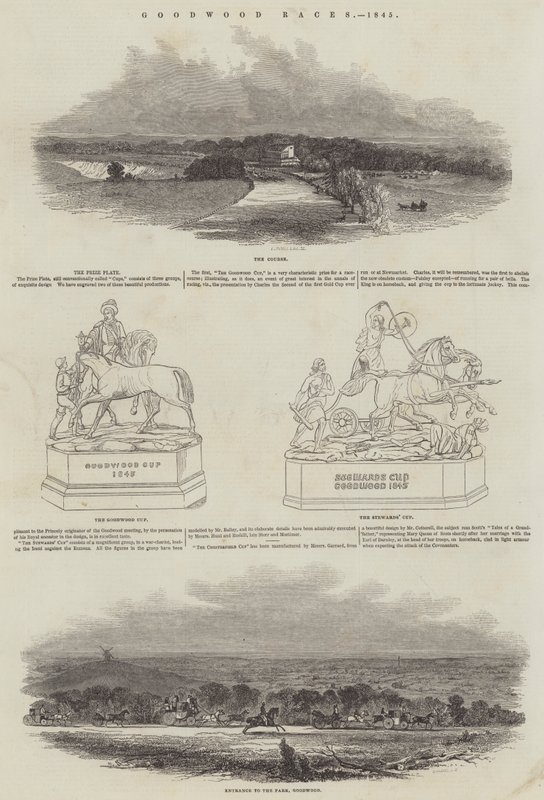 Goodwood Races、1845 作： 英語学校