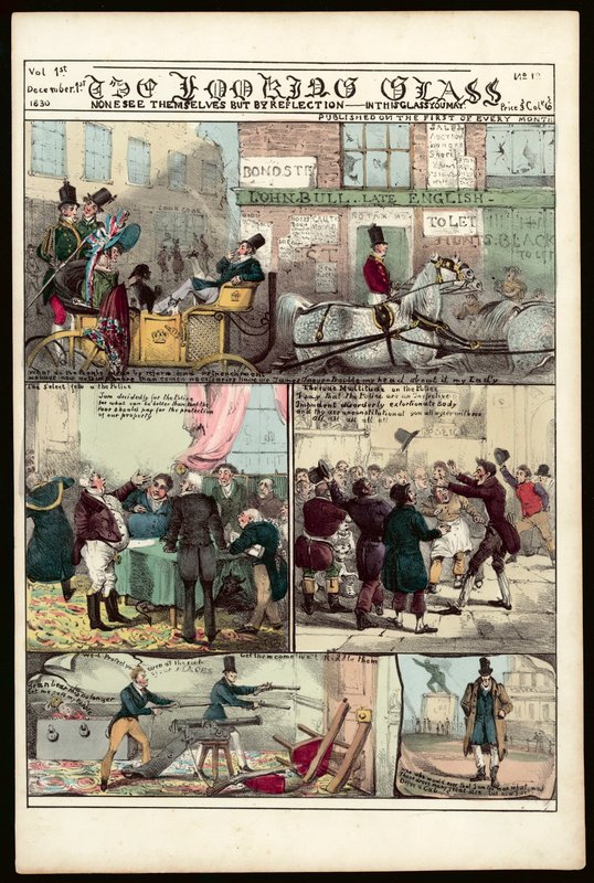 ルッキンググラス、1830年12月1日 作： 英語学校